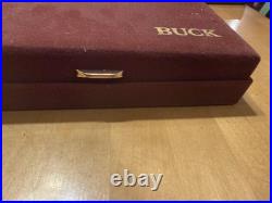 Rare! Buck Trio Fixed Blade Set New In Box