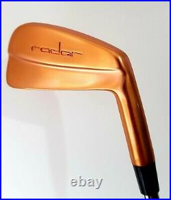 Rare Radar Golf Forged Raw Finish Copper Tour Blade Irons 3-pw 1 Of 4 Sets