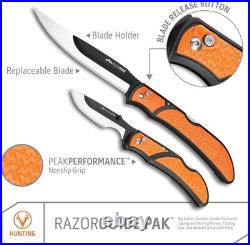 RazorGuide Pak Hunting Knife Set. Features Two Replaceable Blade Free-Shipping