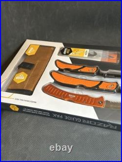 RazorGuide Pak Hunting Knife Set. Features Two Replaceable Blade Hunting Knives