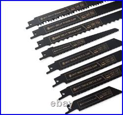 Reciprocating Saw Blades Set 9,6,4 Blades Metal and Wood Saw Blades and More