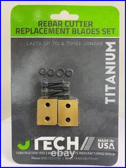 Reebar Cutter Block (blades) Set Dc-16w B/n Product Oem # Rb-16x