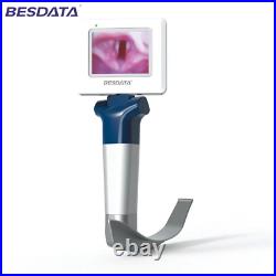 Reusable Video Laryngoscope Set Handle USFDA Approved Anaesthesia 3 Mac Blades