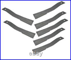 Rotary Cutter Blade Set for Bush Hog 2720 12720 20' Mowers (6 blades) 7556/90242