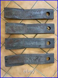Rotary cutter blade set for Bush Hog 109 3108 3209 2 7828BH 2 7829BH