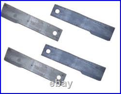 Rotary cutter blade set for Servis Rhino TW120 Turbo 120 mowers 8589 8590