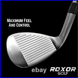 Roxor Golf RXR Iron set Premium 4-Pw Right Handed Stiff Flex