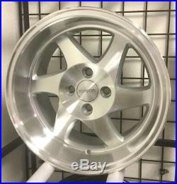Ryver Saw Blades Machined Silver Set Of 4 Rims 17x9.0 4x114.3