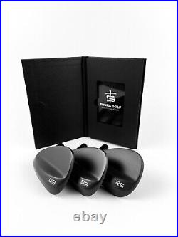 SM Wedge Set 52/56/60 Blank/ no logos Black Right Handed Head Only