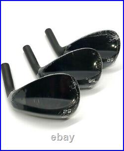 SM Wedge Set 52/56/60 Blank/ no logos Black Right Handed Head Only