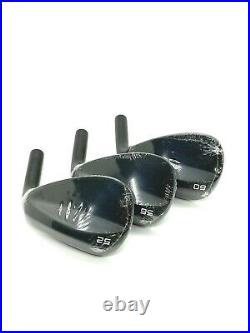 SM Wedge Set 52/56/60 Blank/ no logos Black Right Handed Head Only