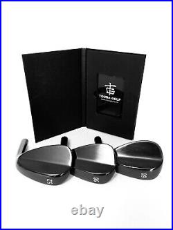 SM Wedge Set 52/56/60 Blank/ no logos Black Right Handed -Head Only (S-SPEC)
