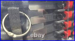 SNAP ON TOOLS USA RED Soft Grip Interchangable Feeler Blade Gauge Set FB336 NEW+