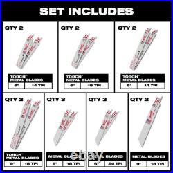 SWITCHBLADE Plumbers Selfeed Bits Set with SAWZALL Wood/Metal Cutting Bi-Metal R