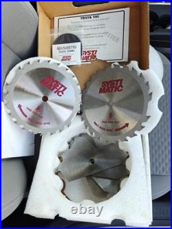 SYSTIMATIC Fine Dado Saw Blade Set Precision 22 Tooth 8 withshims