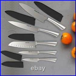 Schmidt Bros, 5 Pc Knife Set Ultra Sharp Professional Grade Blade Guards