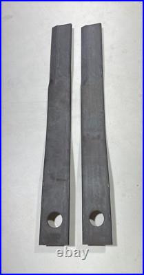 Set/2 72 rotary cutter blades for Frontier RC4072 John Deere part #5WP57189KT