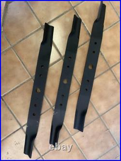 Set/3 blades for Landpride FDR2584/AT2584/AT2684 84 rear finish mower 890-684C