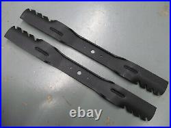 Set Of 2 Oem Genuine Walker Mower Part 7705-20 25 Dm48 Mulching Blades