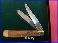 Set Of 2 Schrade USA Ducks Unlimited Trapper and Stockman Pocket Knives