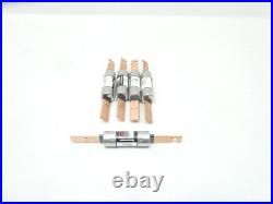 Set Of 5 Cooper Bussmann FRS-R-100 Fusetron Blade Fuse Rk5 100a Amp 600v-ac