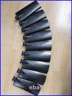 Set Of 9 Wingfan P5ZL Blade P5ZL/PA Cut To 271mm Pitch Pins Black NEW