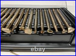 Set Of MIDAS Kelly Tool Co New Zealand, 18 Tools+ A Swivel Knife/Double Blades