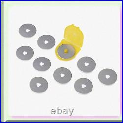 Set of 10 Tungsten Steel Rotary Blades for Sewing and Fabric Cutting