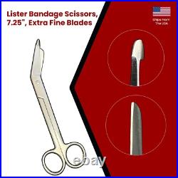 Set of 20 Lister Bandage Scissors, 7.25, Extra Fine Blades