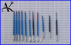 Set of 20 Reusable Micro Dissection Needle Electrodes Blades For Hand Switch Dia