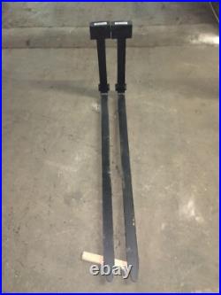 Set of 2 -48 Long Brick /Block Fork Blade, Class II, 2 x 2x 48