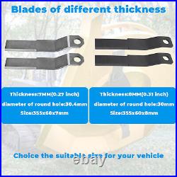Set of 2 Skid Steer Brush Cutter Cutting Blade For Use with AGT-RC72/EXRC54