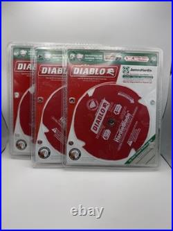 Set of 3 Diablo 6-1/2 4 Teeth Fiber Cement Circular Saw Hardie Blade New (3) Bld