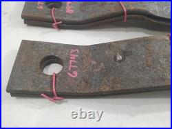 Set of 4 A&I Rotary Cutter Blades for Bush Hog 268 & 278 67743 (2) / 67744 (2)