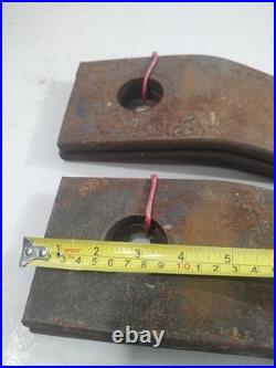 Set of 4 A&I Rotary Cutter Blades for Bush Hog 268 & 278 67743 (2) / 67744 (2)