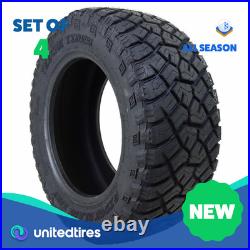 Set of (4) New LT 33X12.50R17 Tesche RIDGE BLADE X/RT 121Q