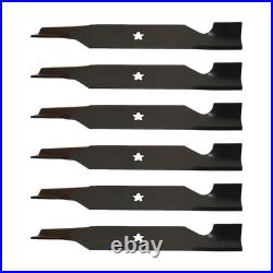 Set of 6 High Lift Blades Fits Craftsman 187254 187256 532187254 532187256