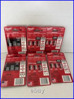 Set of (6) Milwaukee Nitrus Carbide Universal Fit Oscillating Blades 3pk