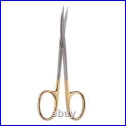 Set of 6 STEVENS Tenotomy Scissors, 4.5, Crved Tungsten Carbide Blades, Premium