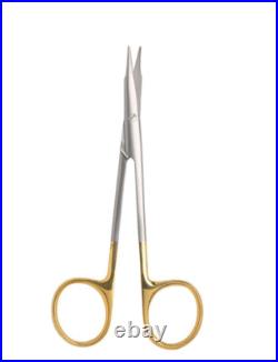 Set of 6 STEVENS Tenotomy Scissors, 4.5, Crved Tungsten Carbide Blades, Premium