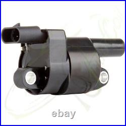 Set of 8 Round Ignition Coils for Cadillac CTS GMC Envoy Chevy Silverado UF414