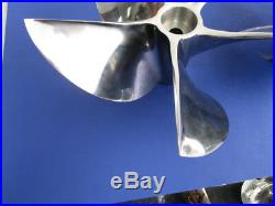 Set of Signature 15 1/4 X 34 5 Blade Propellers for Mercury Outboard 300R 400R