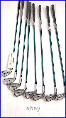Set of female golf irons
