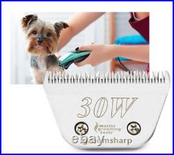 Sharp Japanese Steel Wide Dog Cat Grooming Blades 8 Sizes or Groomer's Set of 4