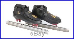 Short Track Set Speed Skates boots + Short Track Ice Speedskating Blades