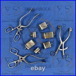 Shoulder, Hip Retractor Surgery Set German Set of 9 PCs Orthopedic Retractor Ins