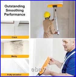 Skimming Blade Set, Drywall Tools with 12+22+32 Stainless Steel Blades + Adju