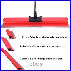 Skimming Blade Set with Extension Handle 12, 20, 32 Blades & Extras