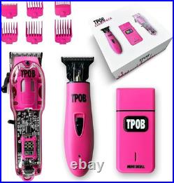 Slime 2 Barber Hair Clippers Trimmer Shaver Set for Men with Matte Case and X Fa