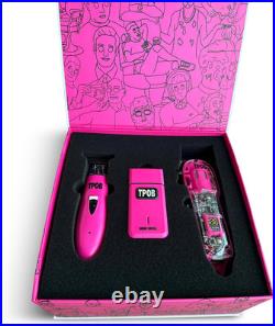 Slime 2 Barber Hair Clippers Trimmer Shaver Set for Men with Matte Case and X Fa